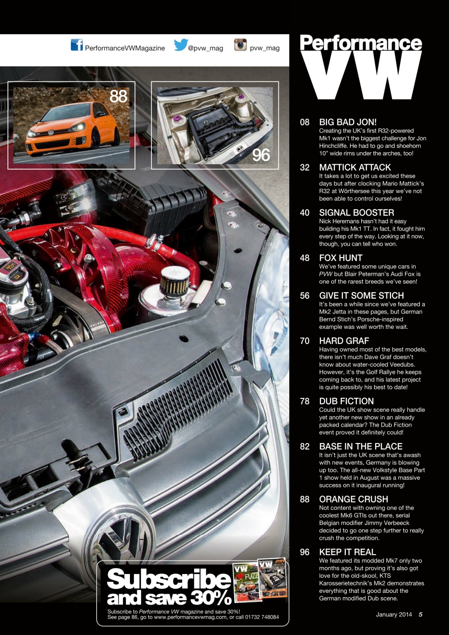 Performance VW Preview Pages