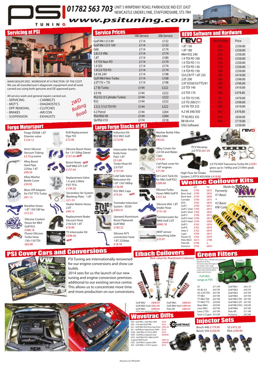 Performance VW Preview Pages