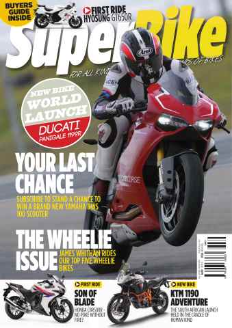 SuperBike South Africa issue May 2013
