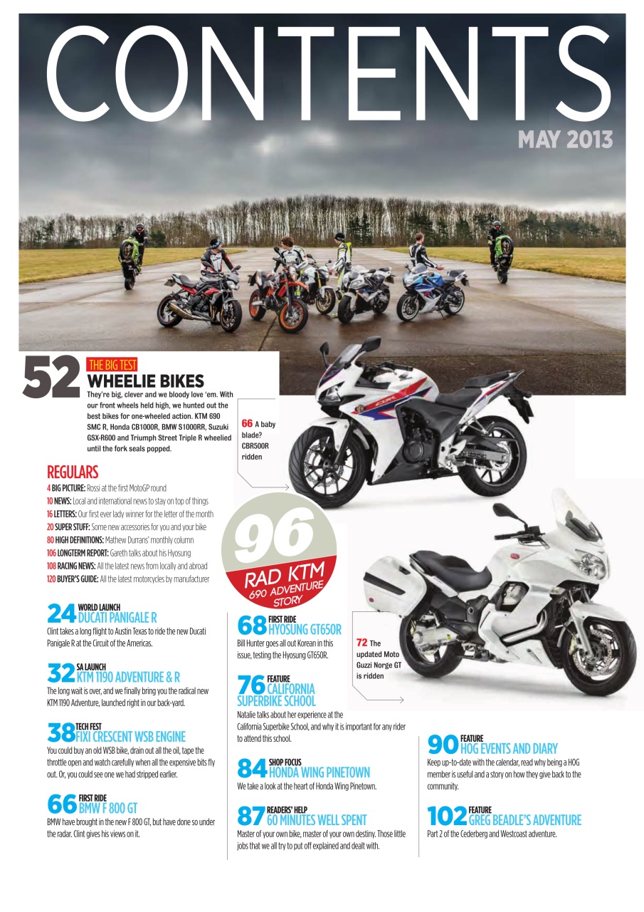 SuperBike South Africa Preview Pages