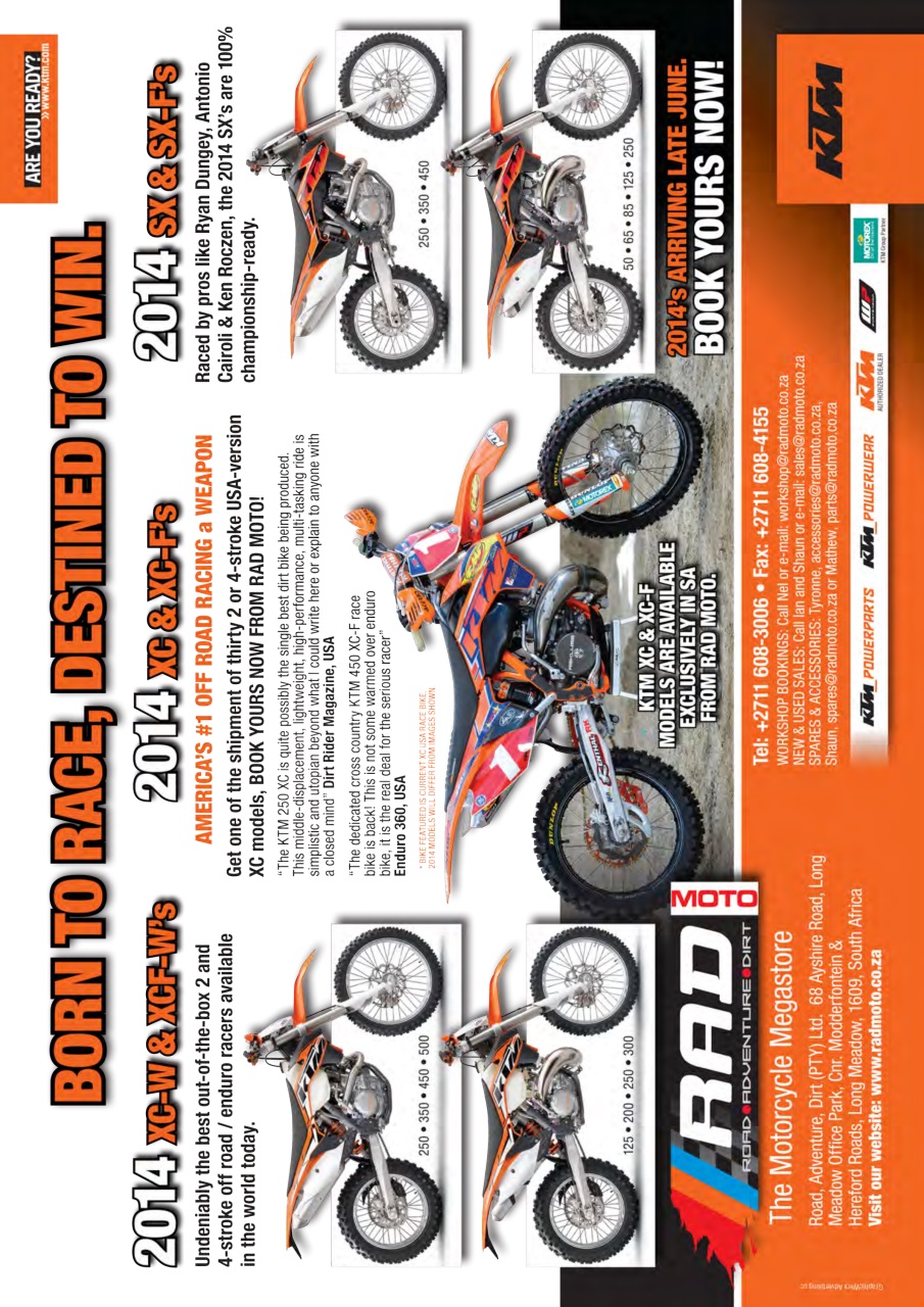 SuperBike South Africa Preview Pages