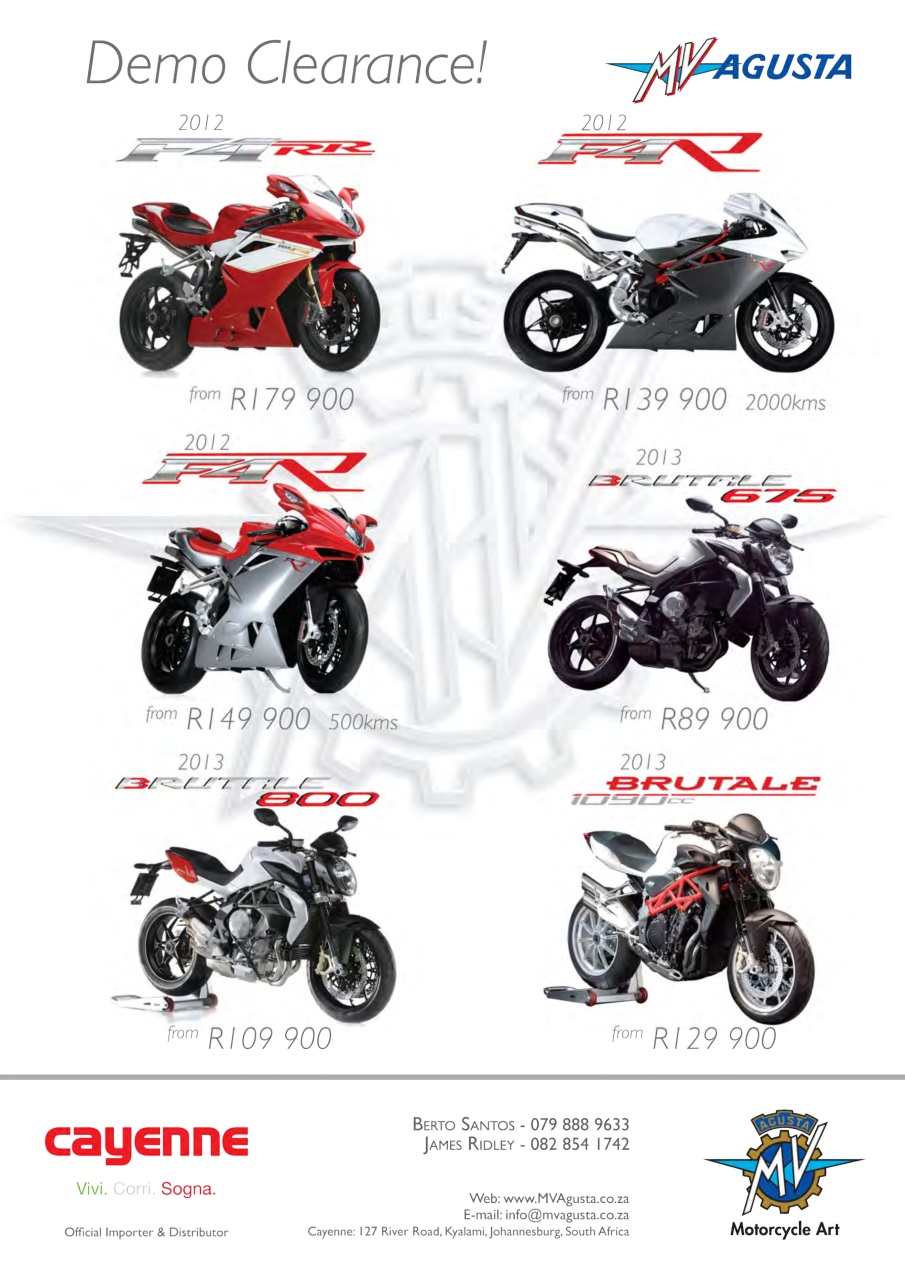 SuperBike South Africa Preview Pages