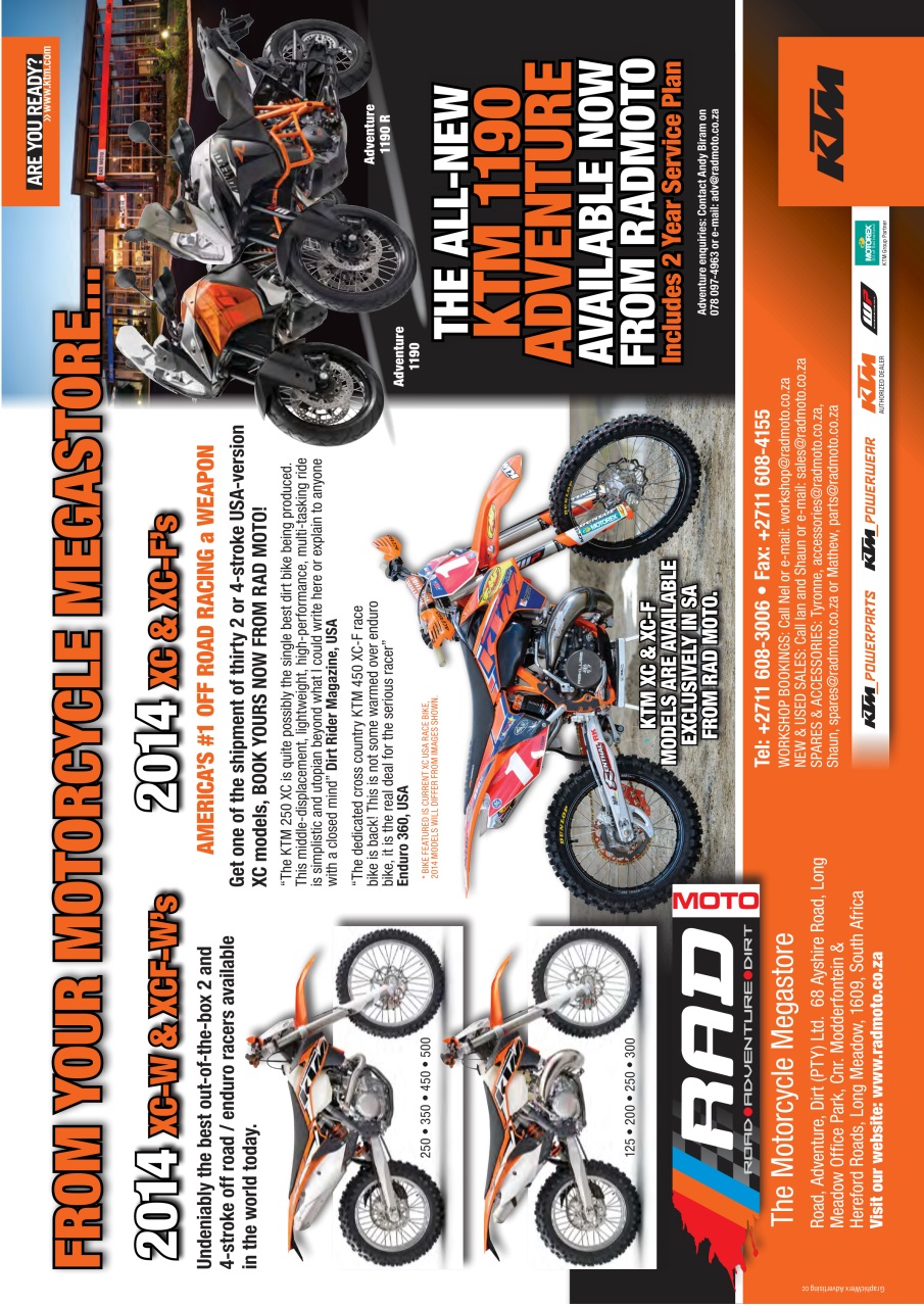 SuperBike South Africa Preview Pages