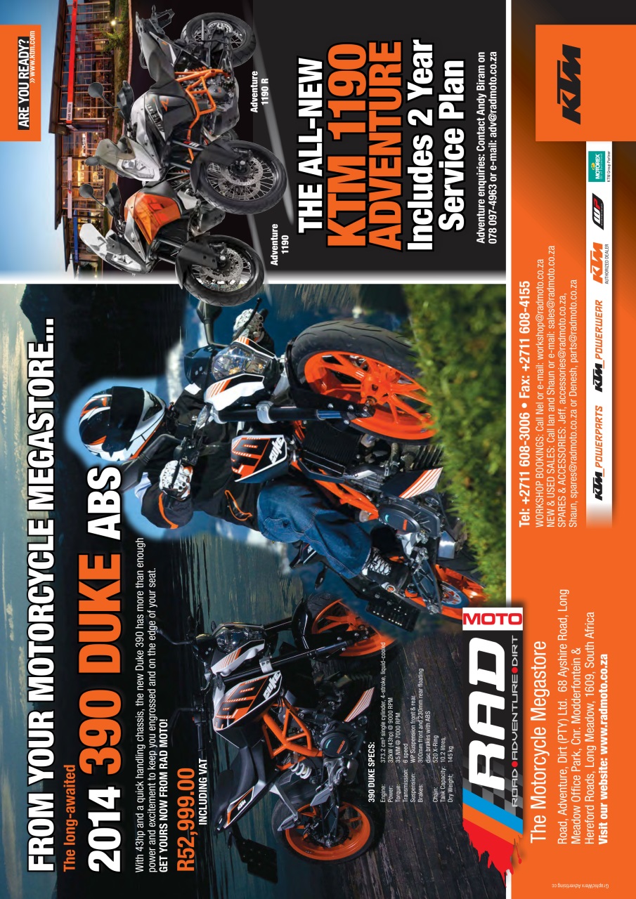 SuperBike South Africa Preview Pages