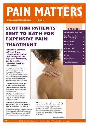 Pain Matters issue 