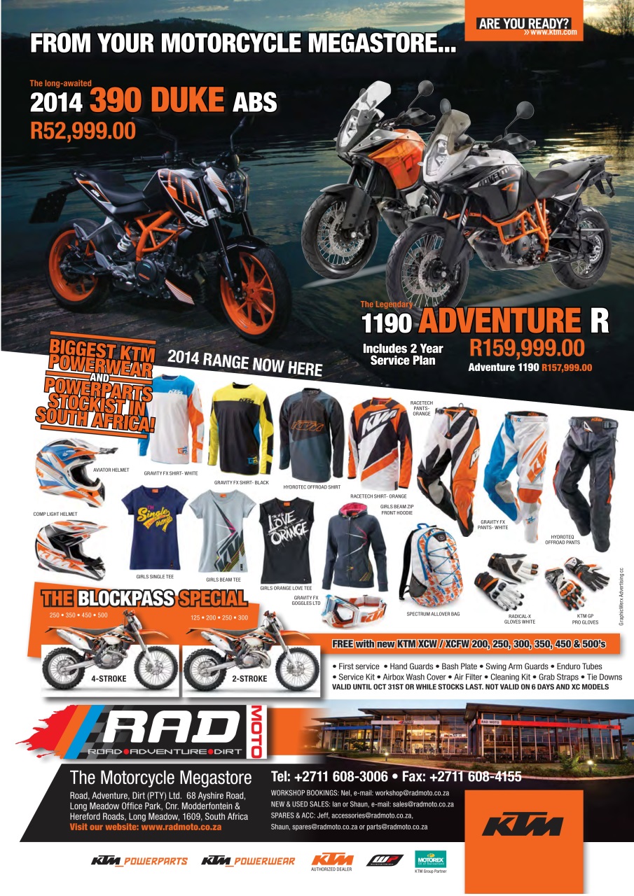 SuperBike South Africa Preview Pages