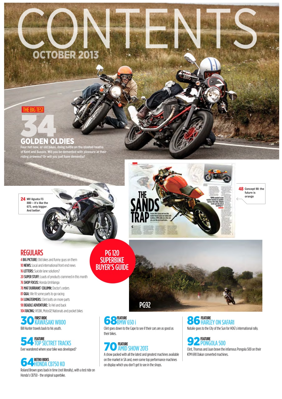 SuperBike South Africa Preview Pages
