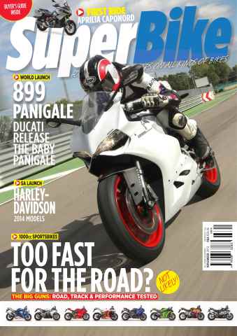 SuperBike South Africa issue November 2013