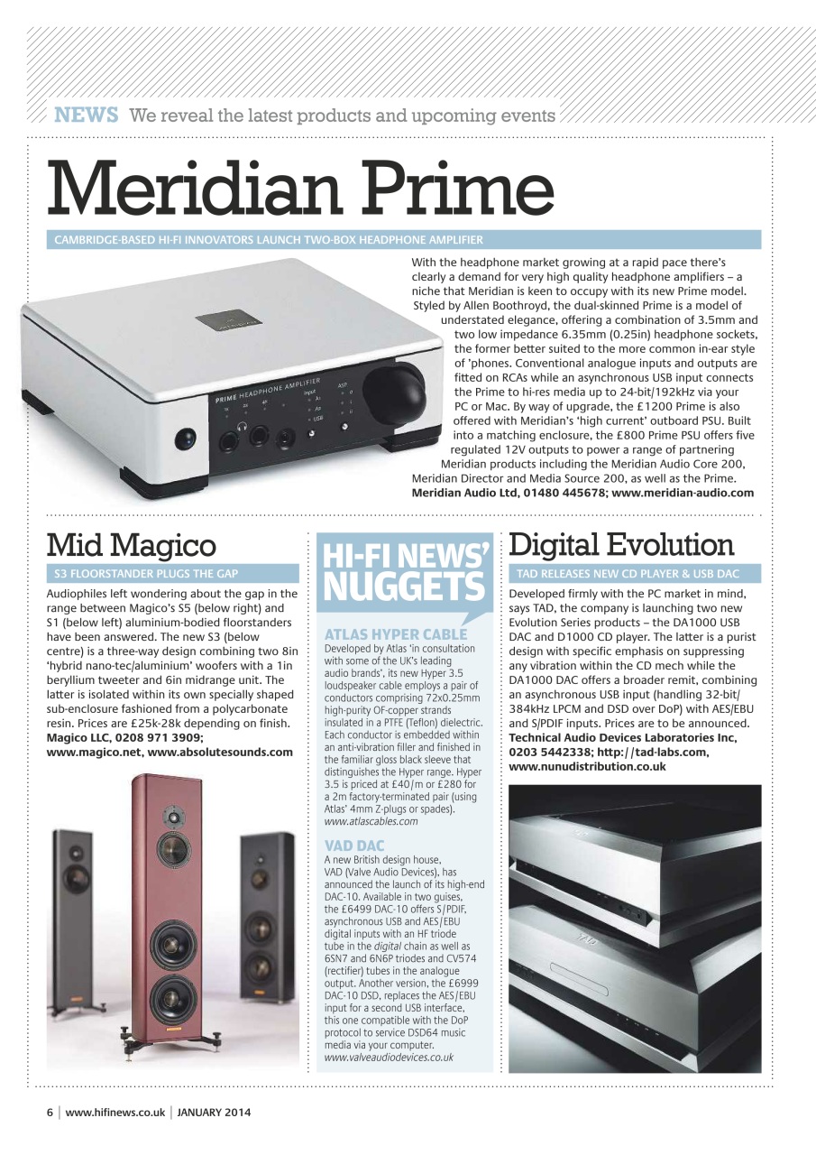 Hi-Fi News Preview Pages