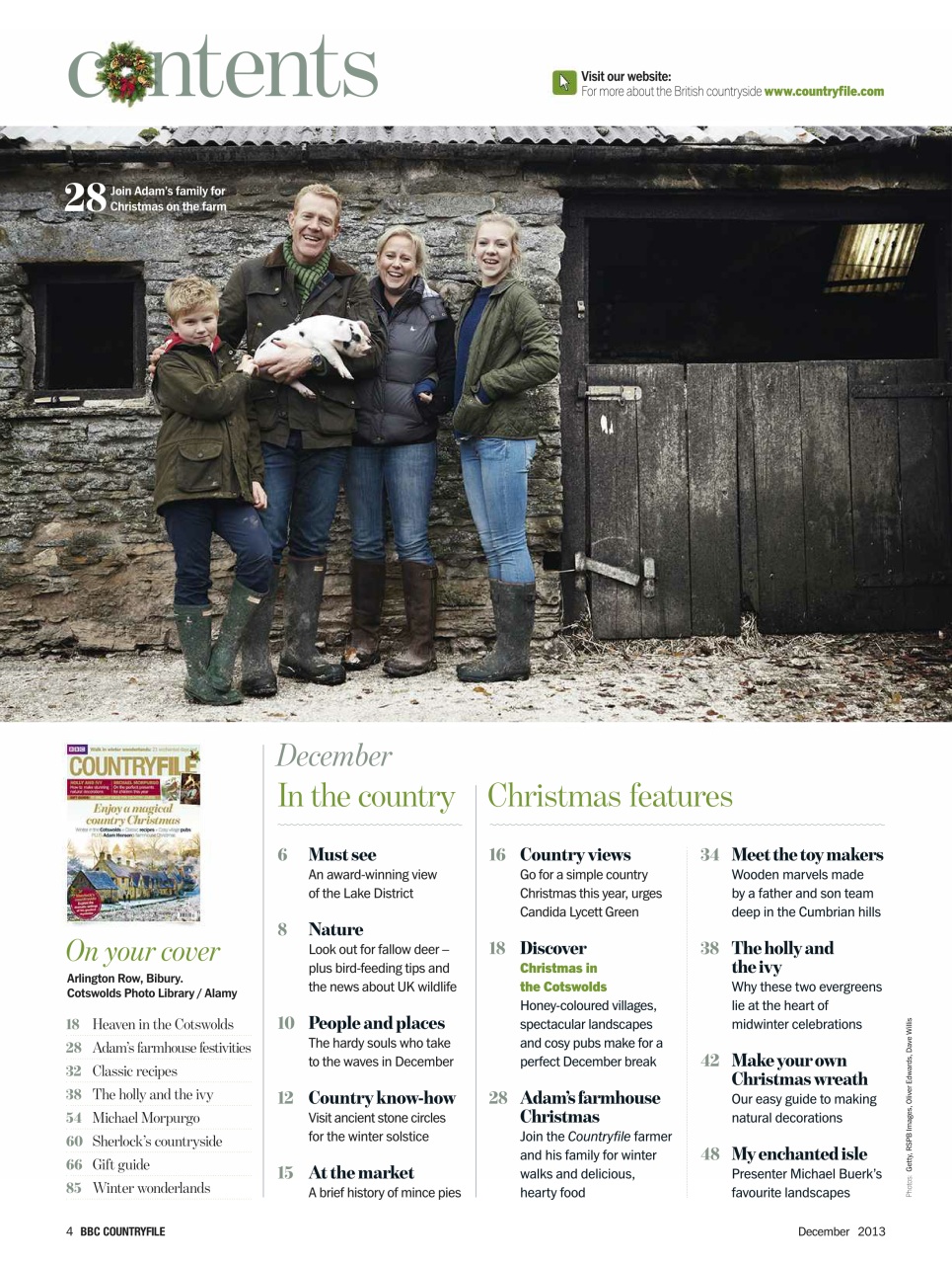 BBC Countryfile Magazine Preview Pages