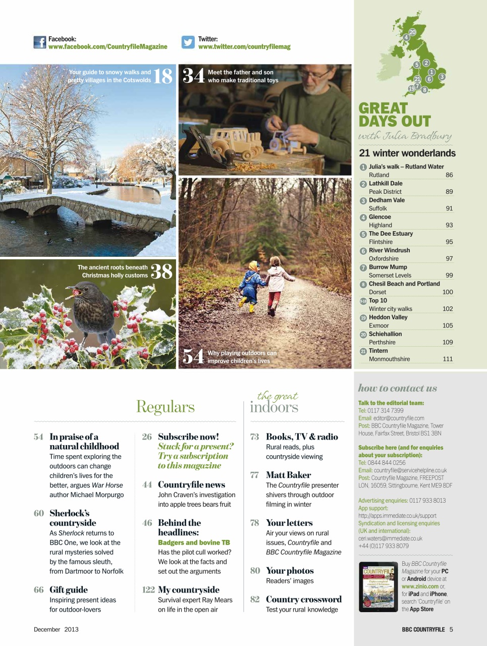 BBC Countryfile Magazine Preview Pages