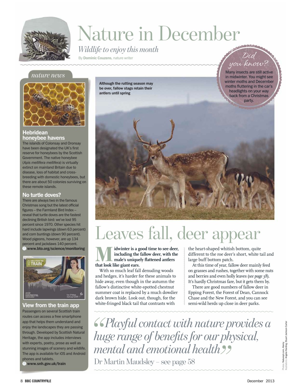 BBC Countryfile Magazine Preview Pages