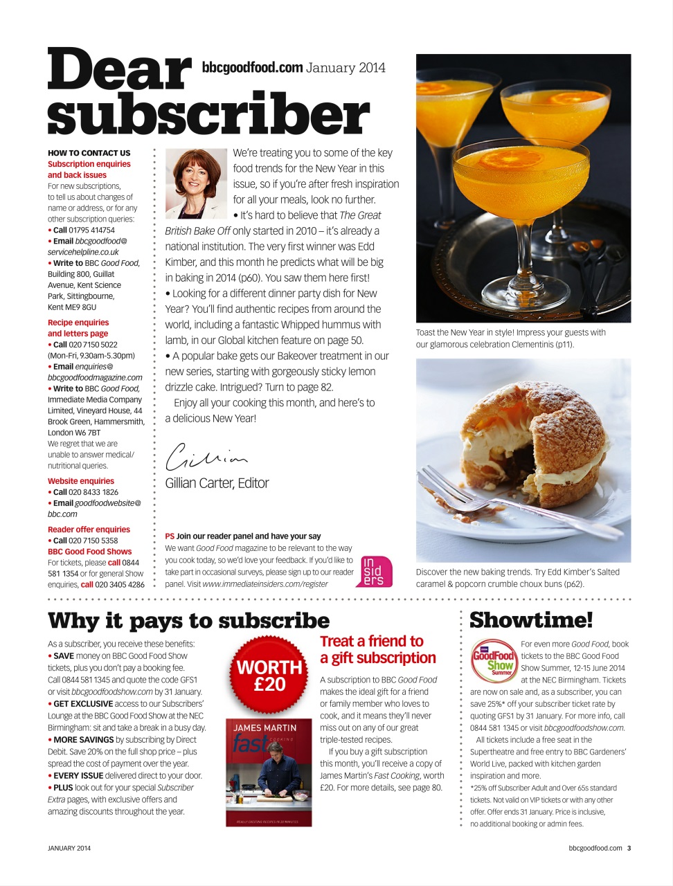 Good Food Magazine Preview Pages