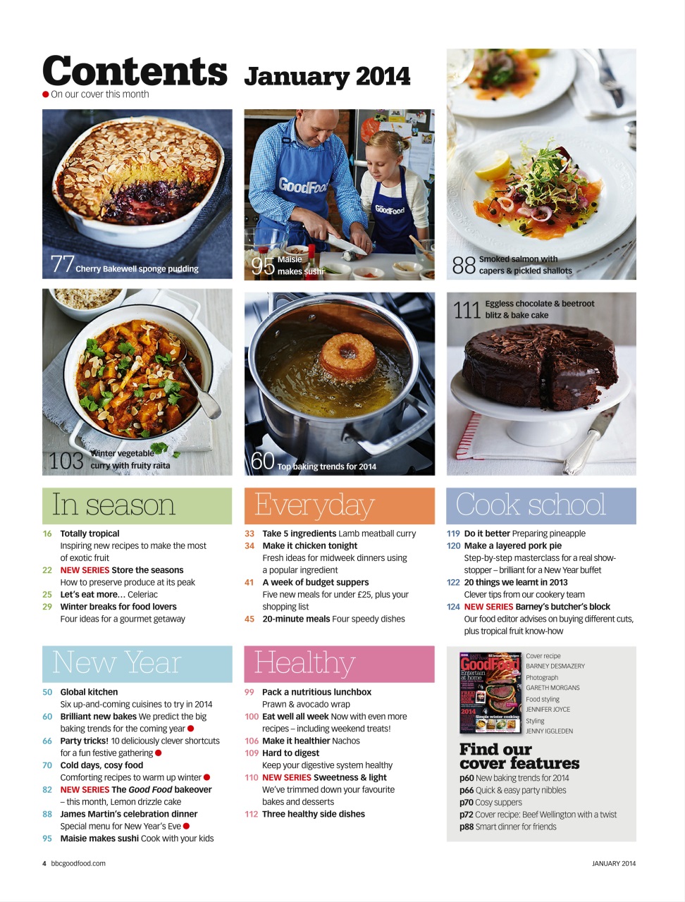 Good Food Magazine Preview Pages