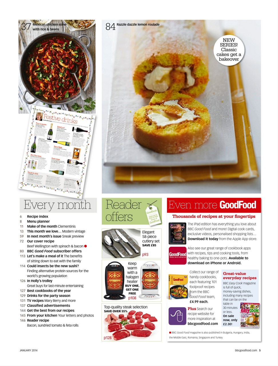 Good Food Magazine Preview Pages