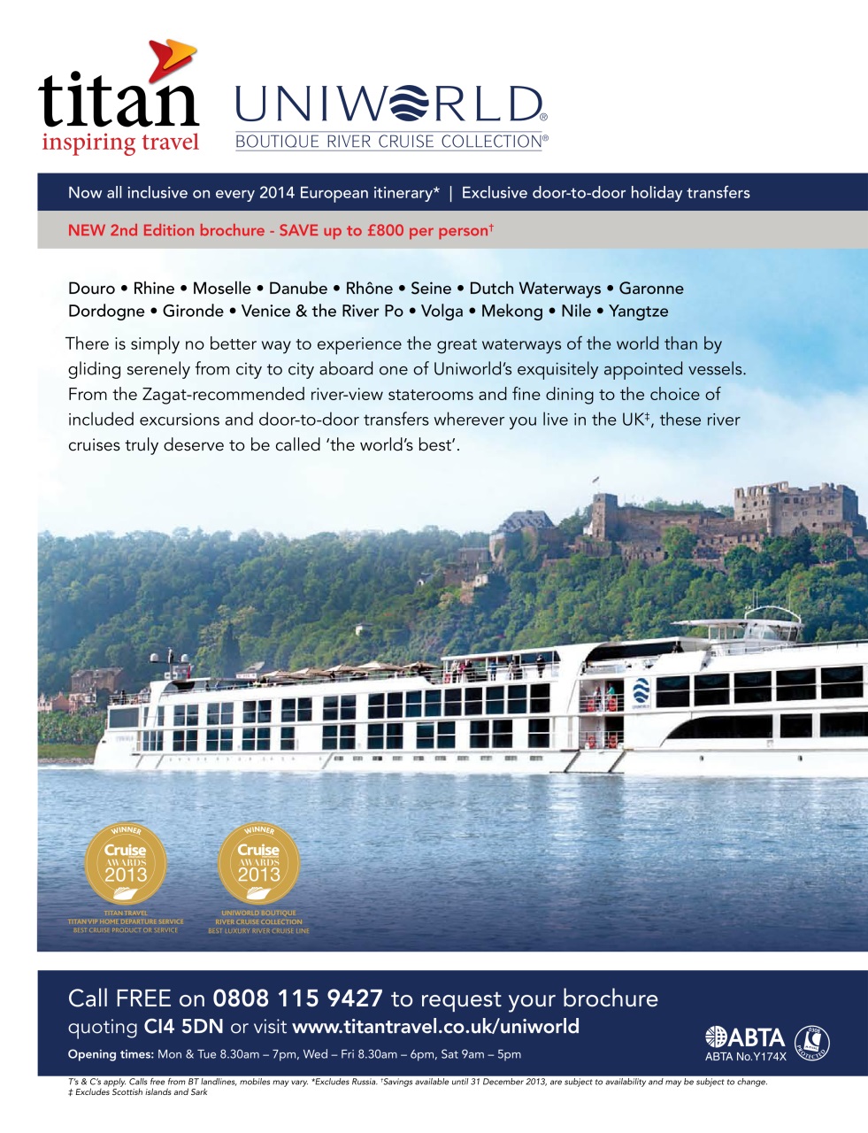 Cruise & Travel Preview Pages