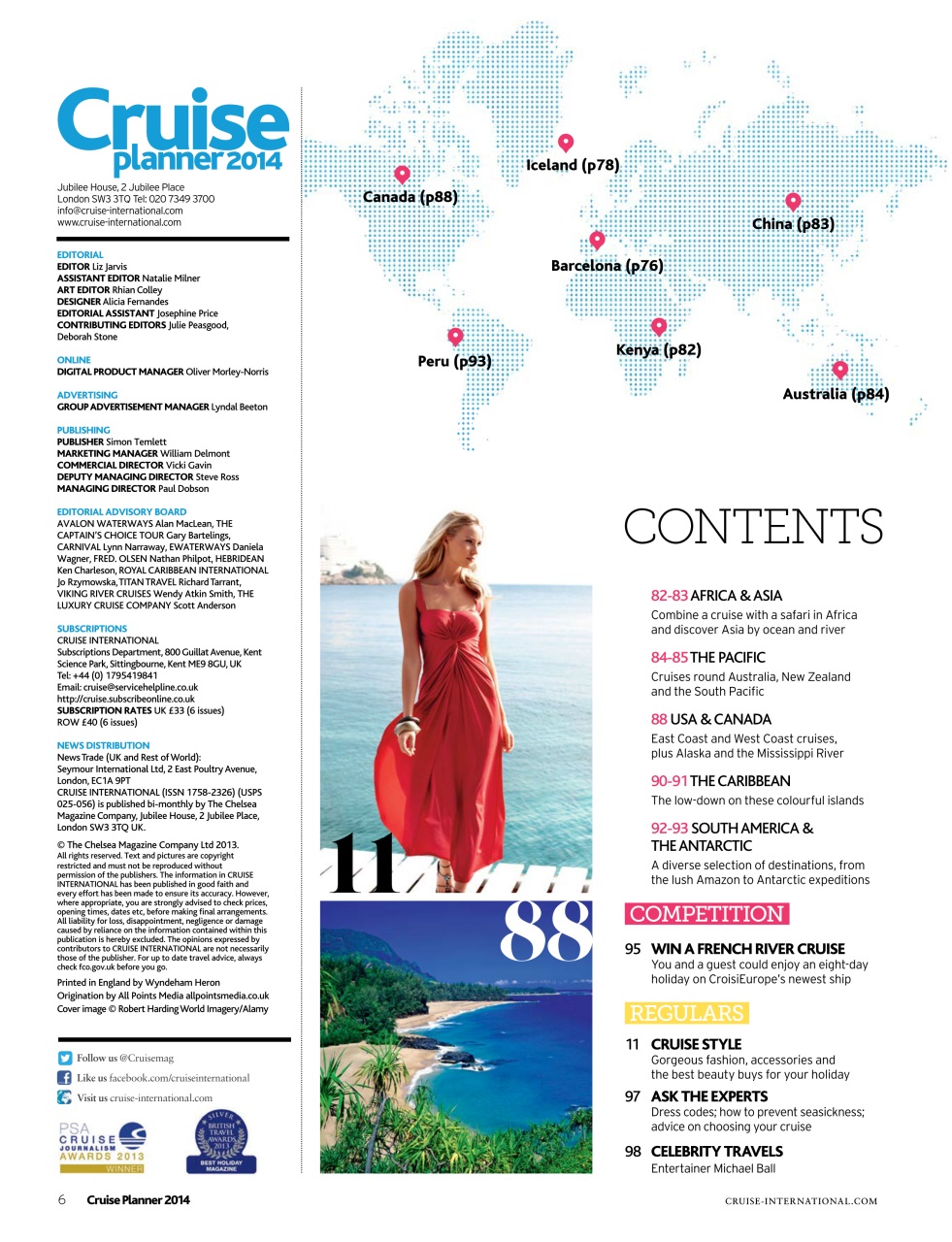 Cruise & Travel Preview Pages