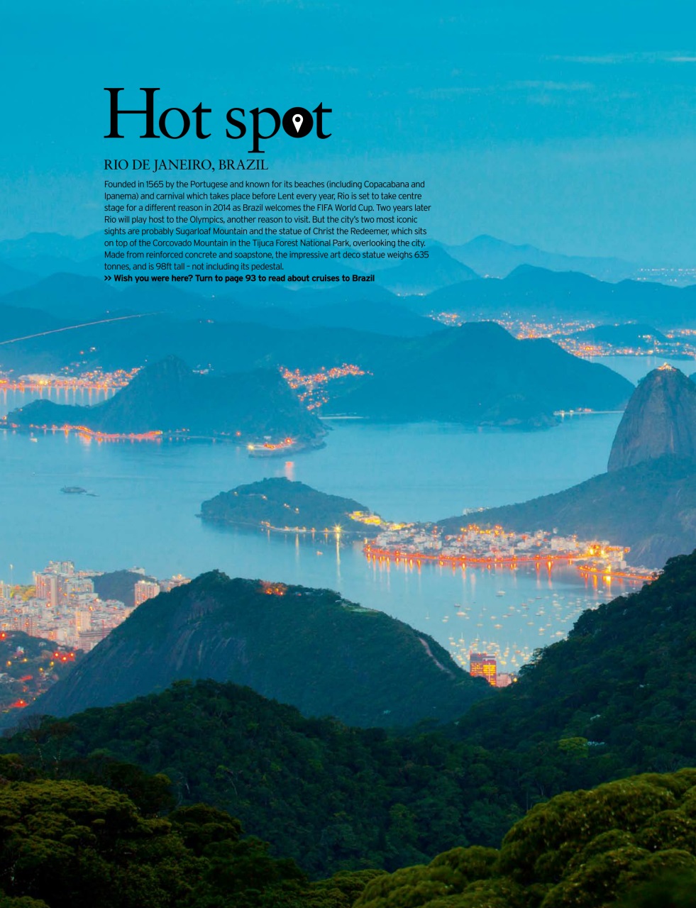 Cruise & Travel Preview Pages