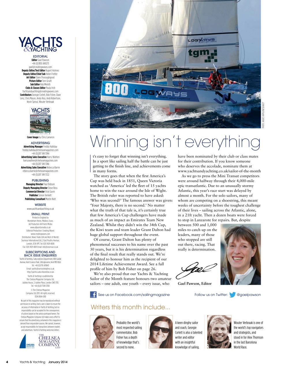 Yachts & Yachting Preview Pages