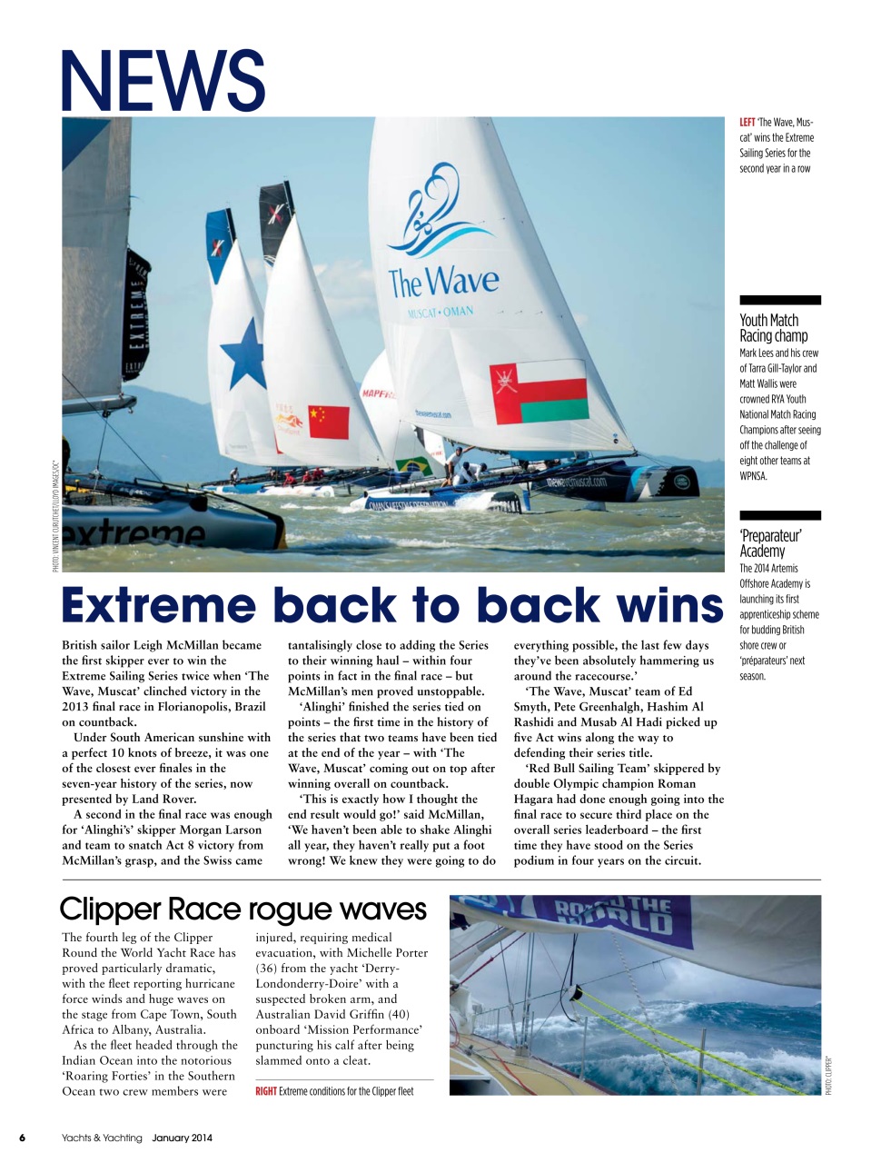Yachts & Yachting Preview Pages
