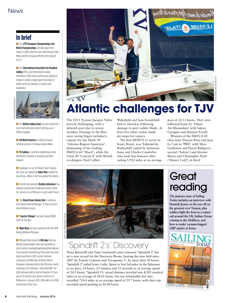 Yachts & Yachting Preview Pages