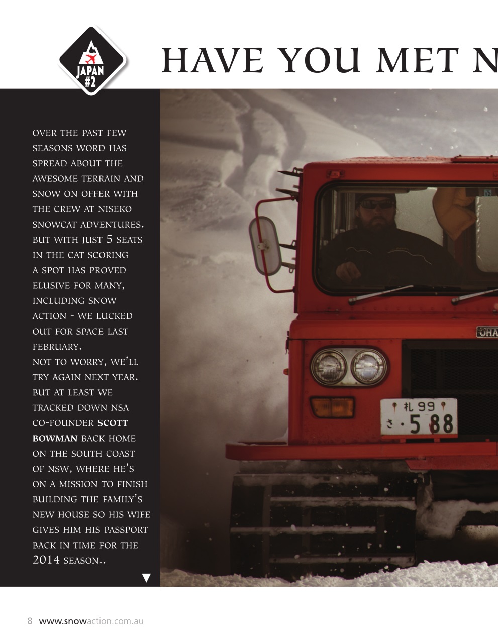 Snow Action Preview Pages