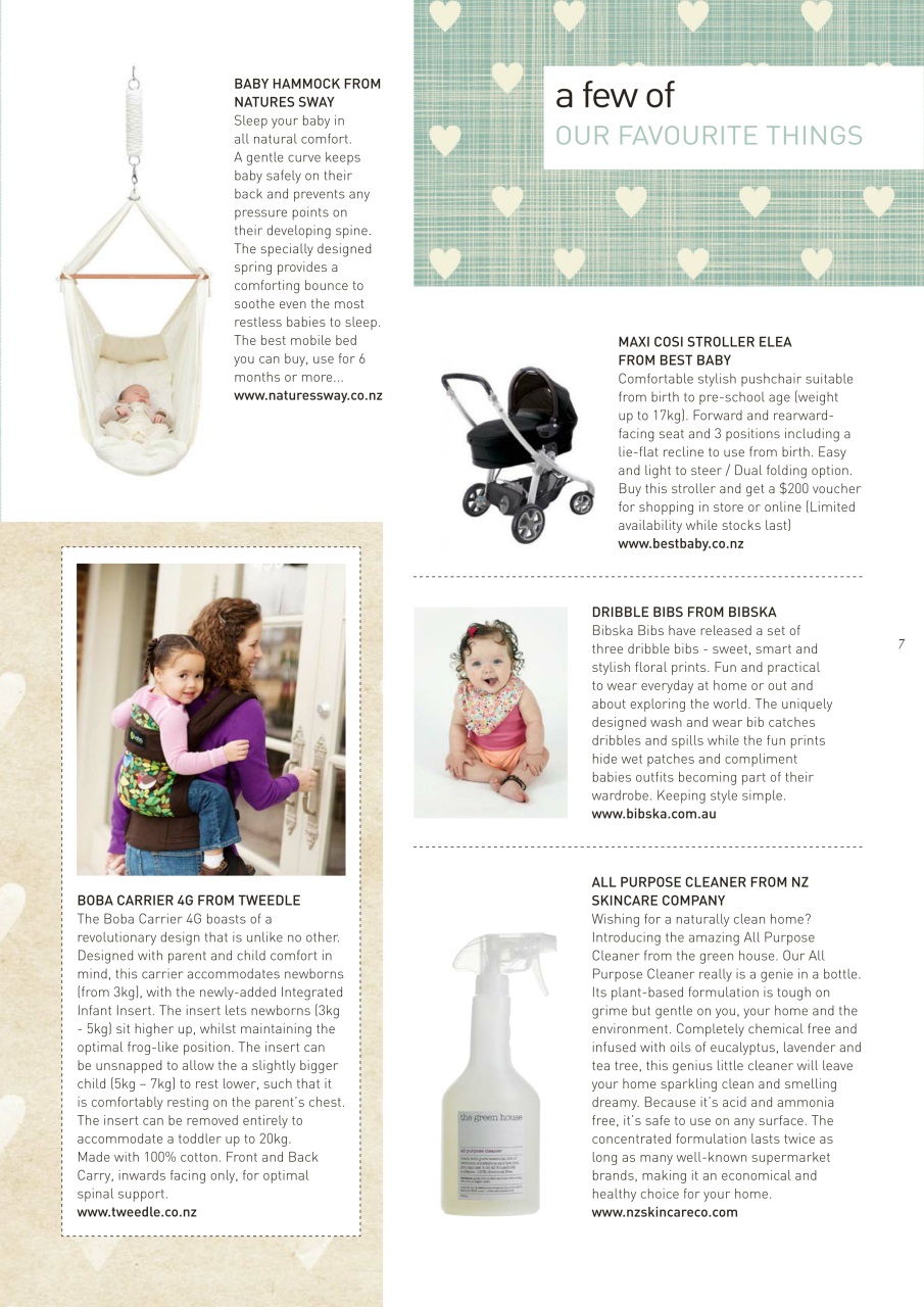 The Natural Parent Magazine Preview Pages