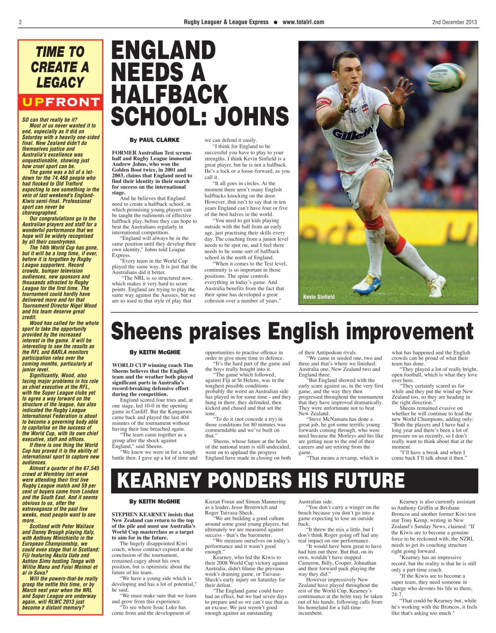 League Express Preview Pages