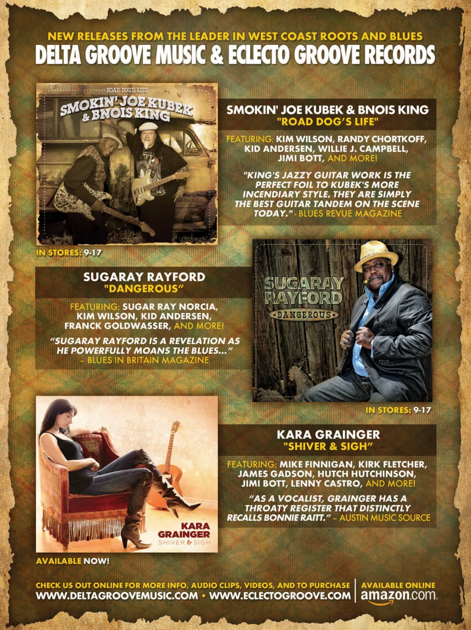 Living Blues Preview Pages