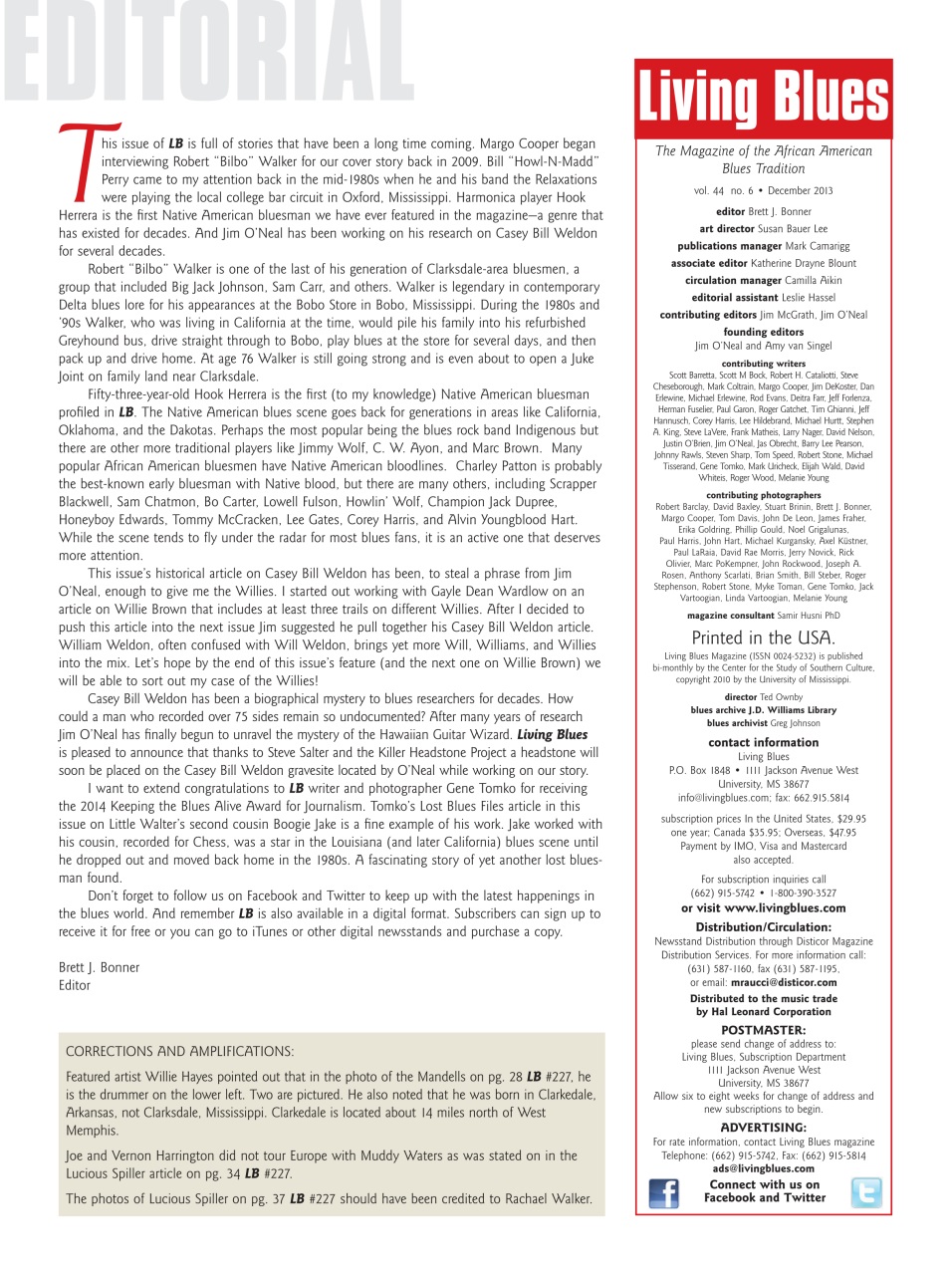 Living Blues Preview Pages