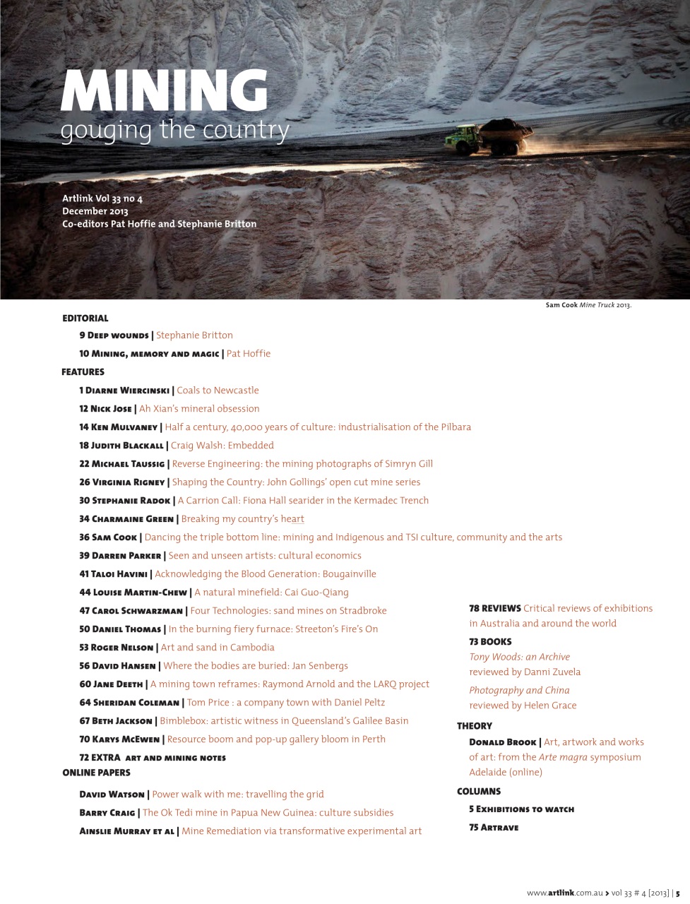 Artlink Magazine Preview Pages