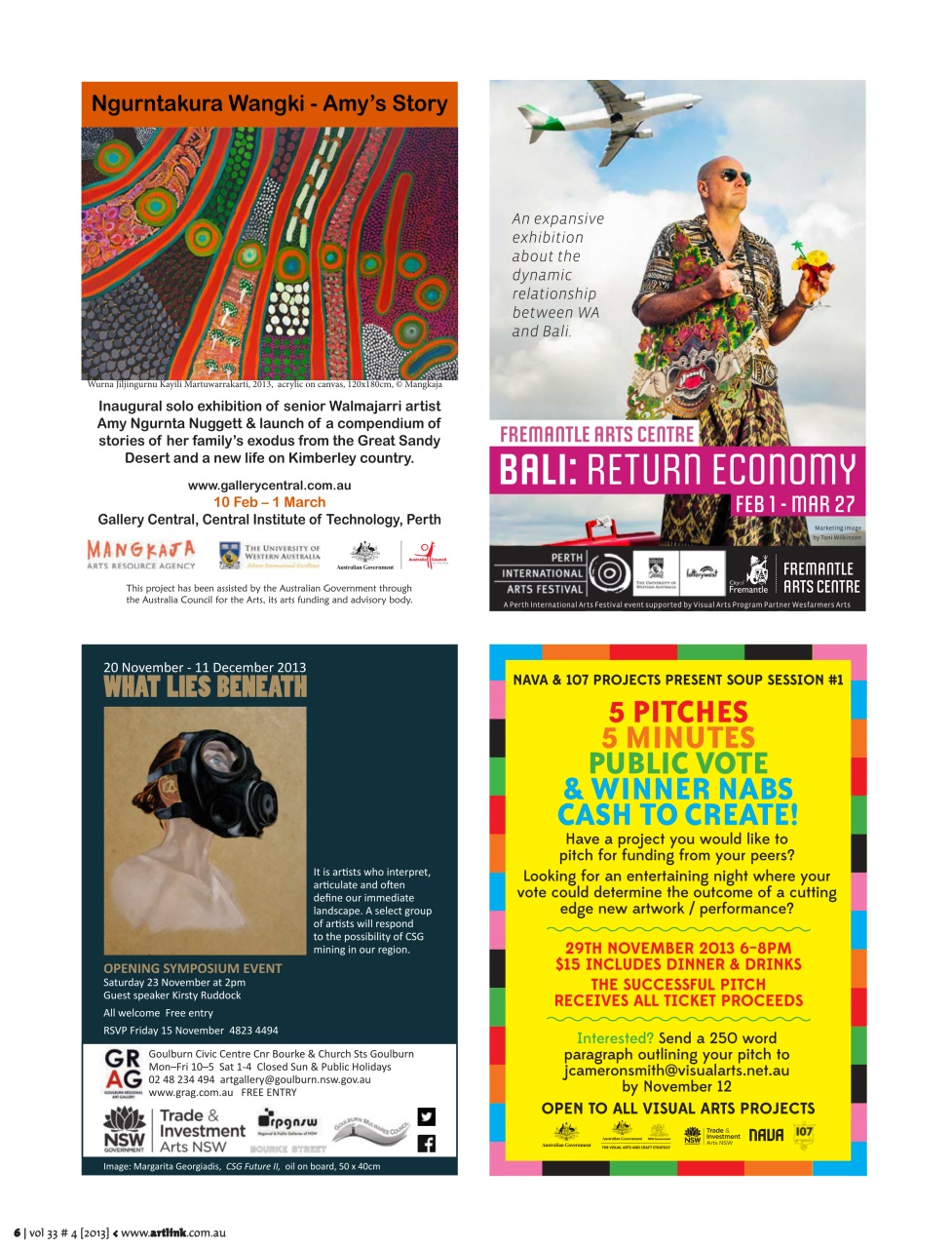 Artlink Magazine Preview Pages