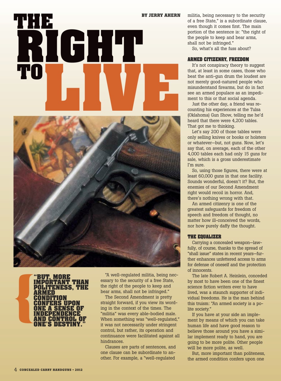 Concealed Carry Handguns Preview Pages