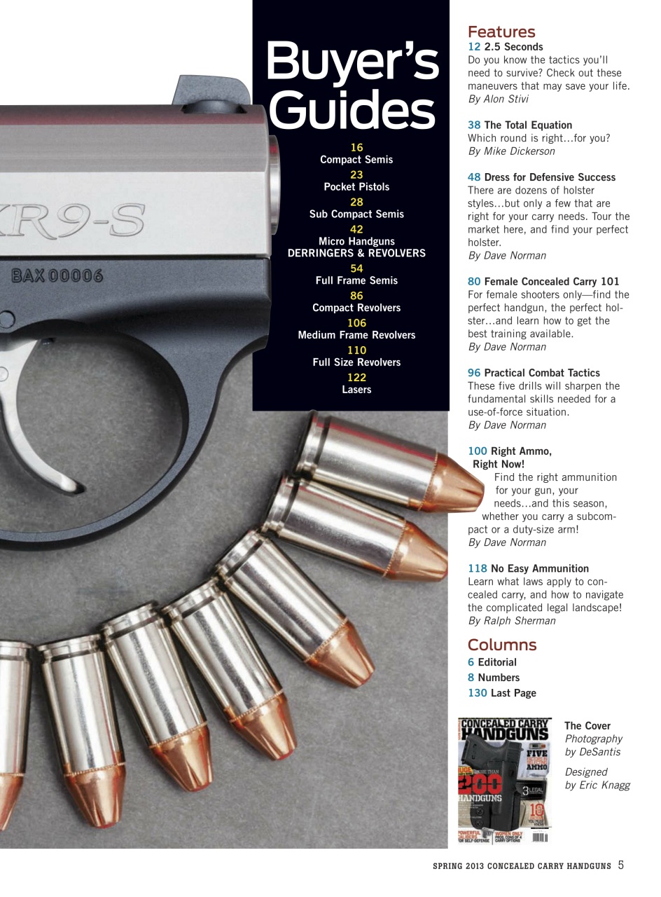 Concealed Carry Handguns Preview Pages