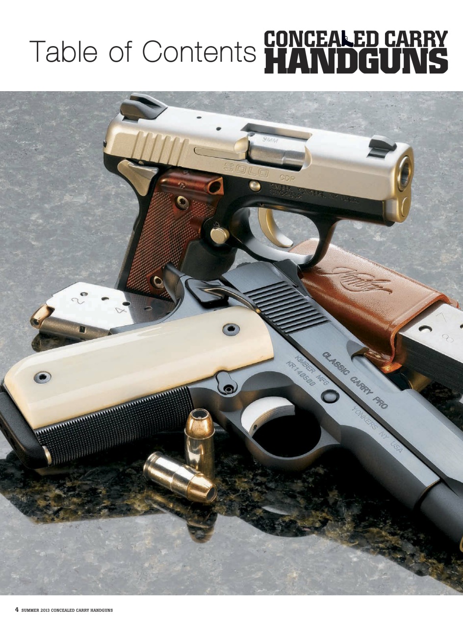 Concealed Carry Handguns Preview Pages