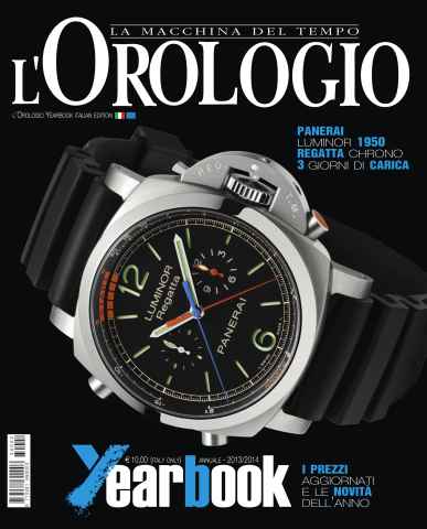 L'Orologio issue l'Orologio Yearbook 2013/2014