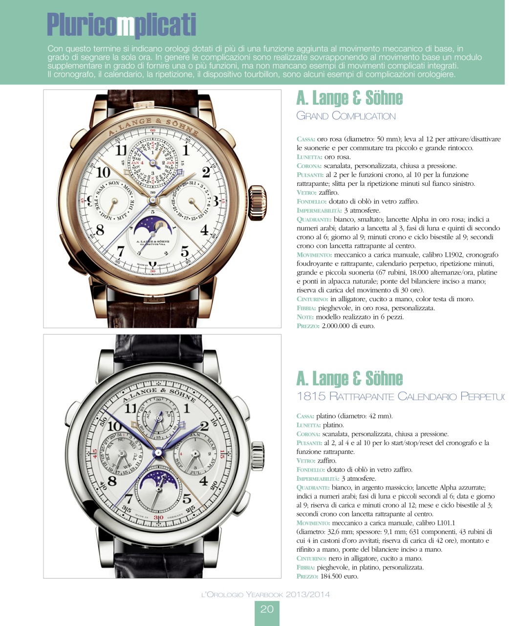 L'Orologio Preview Pages