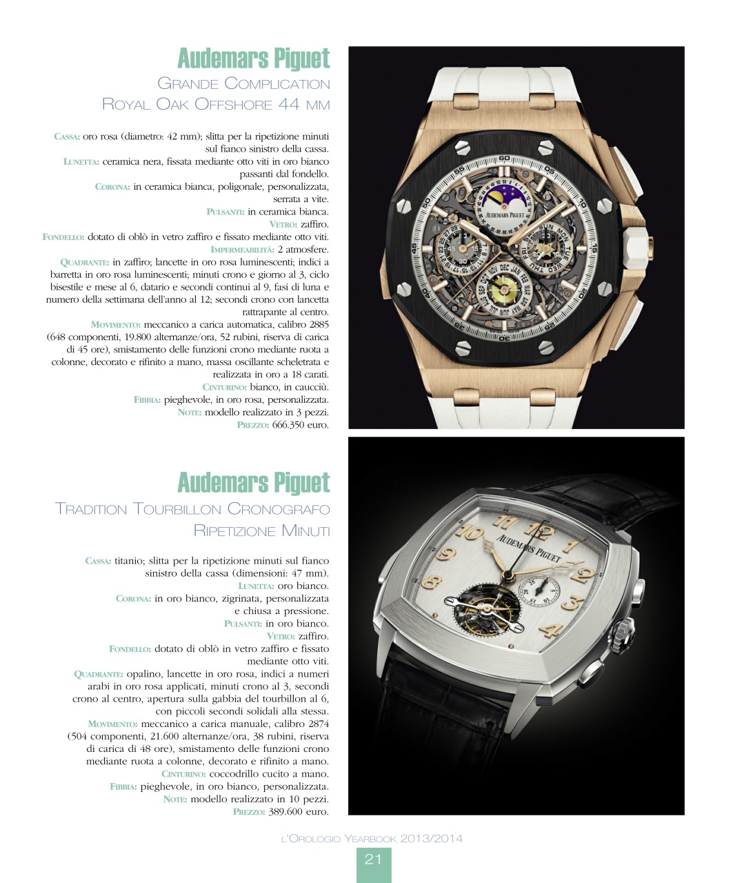 L'Orologio Preview Pages