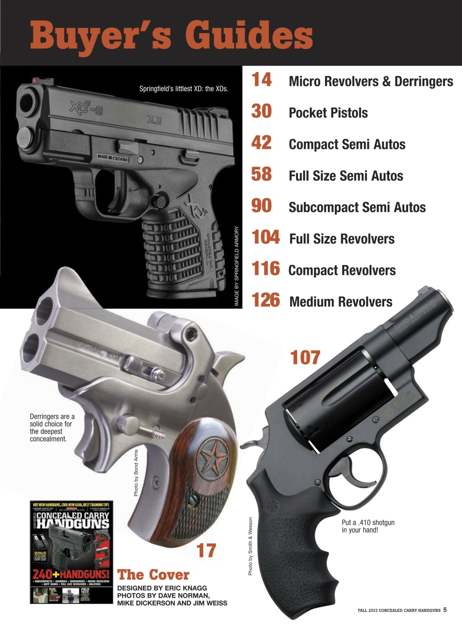 Concealed Carry Handguns Preview Pages