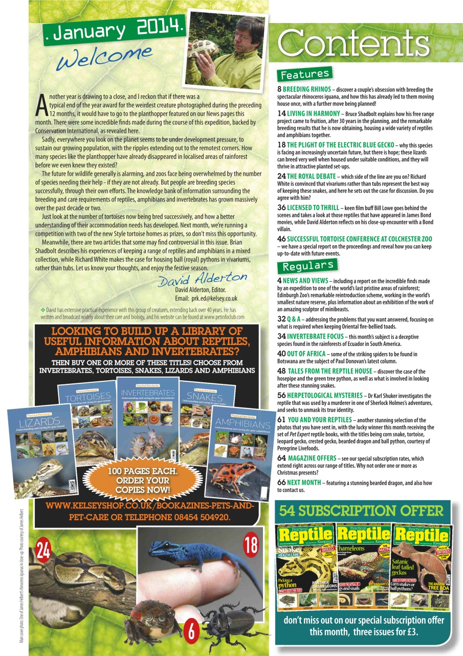 Practical Reptile Keeping Preview Pages