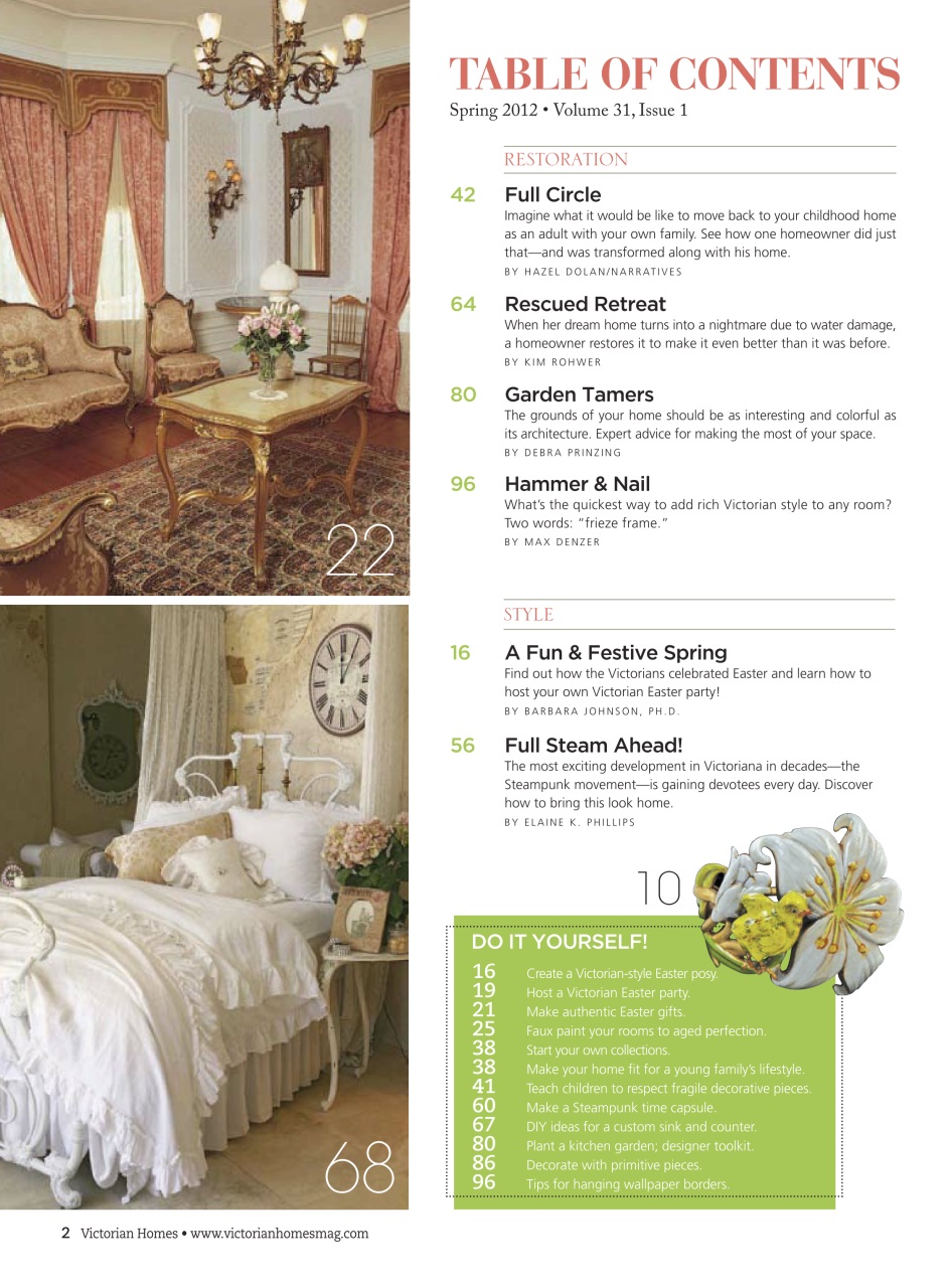 Victorian Homes Preview Pages