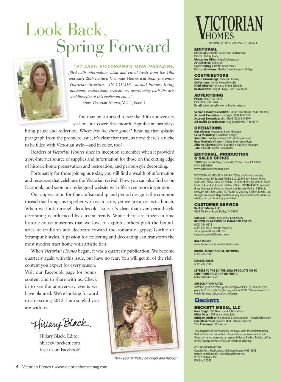 Victorian Homes Preview Pages