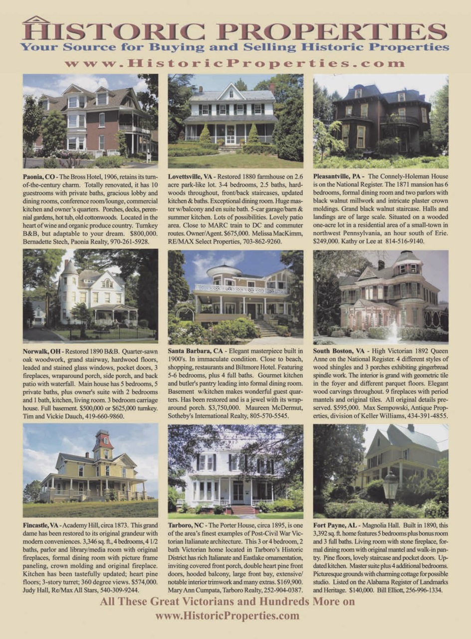 Victorian Homes Preview Pages