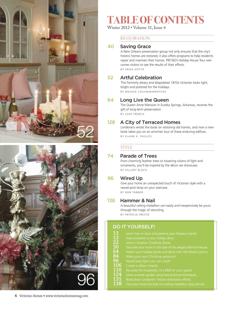 Victorian Homes Preview Pages