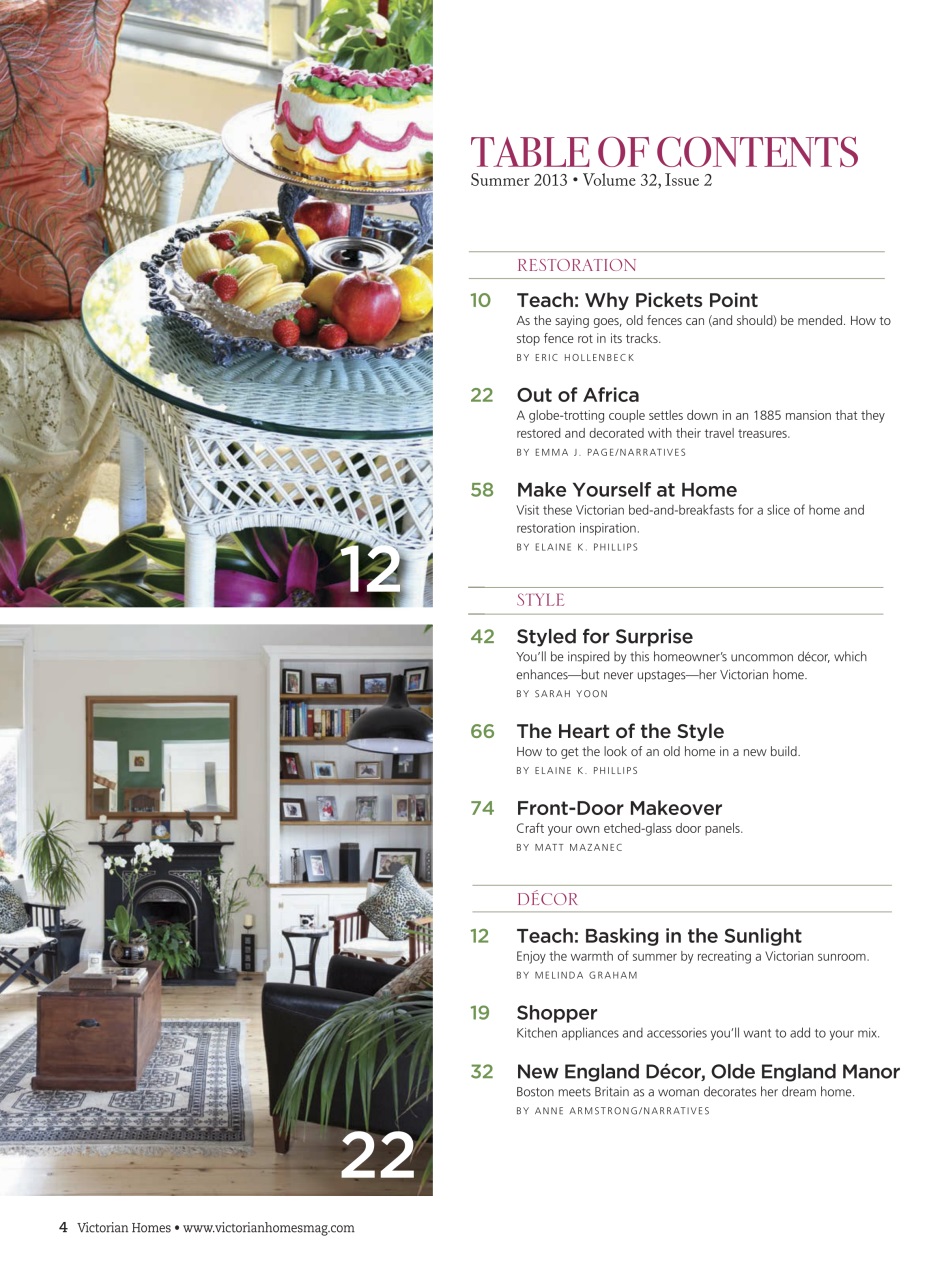 Victorian Homes Preview Pages