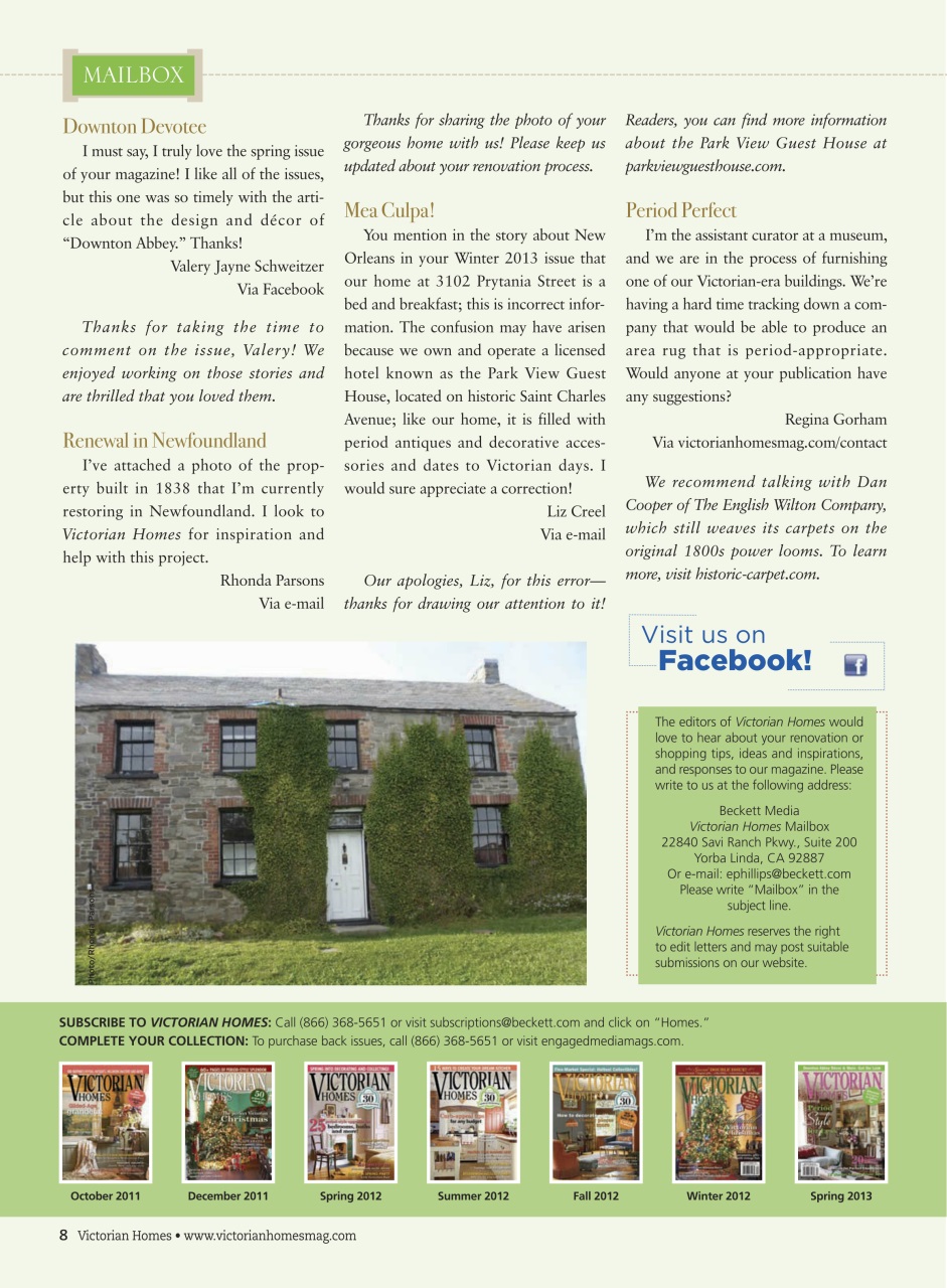 Victorian Homes Preview Pages