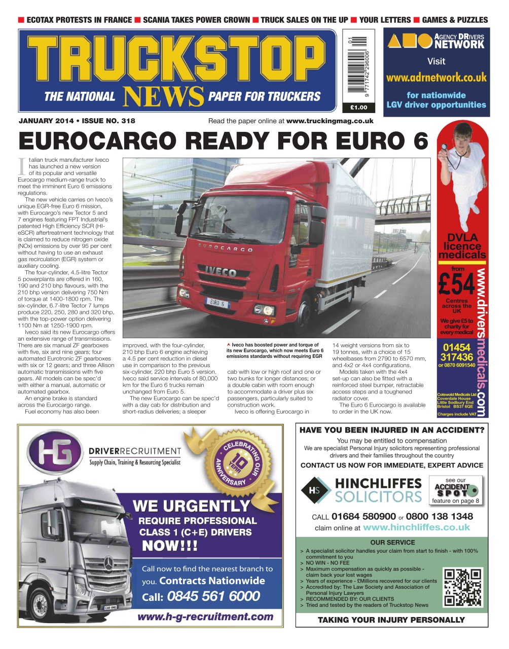 Truckstop News Preview Pages