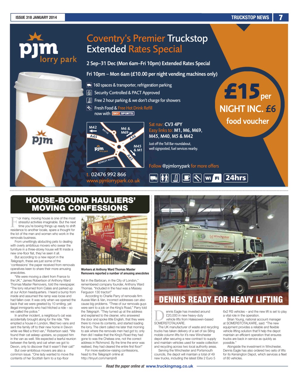 Truckstop News Preview Pages