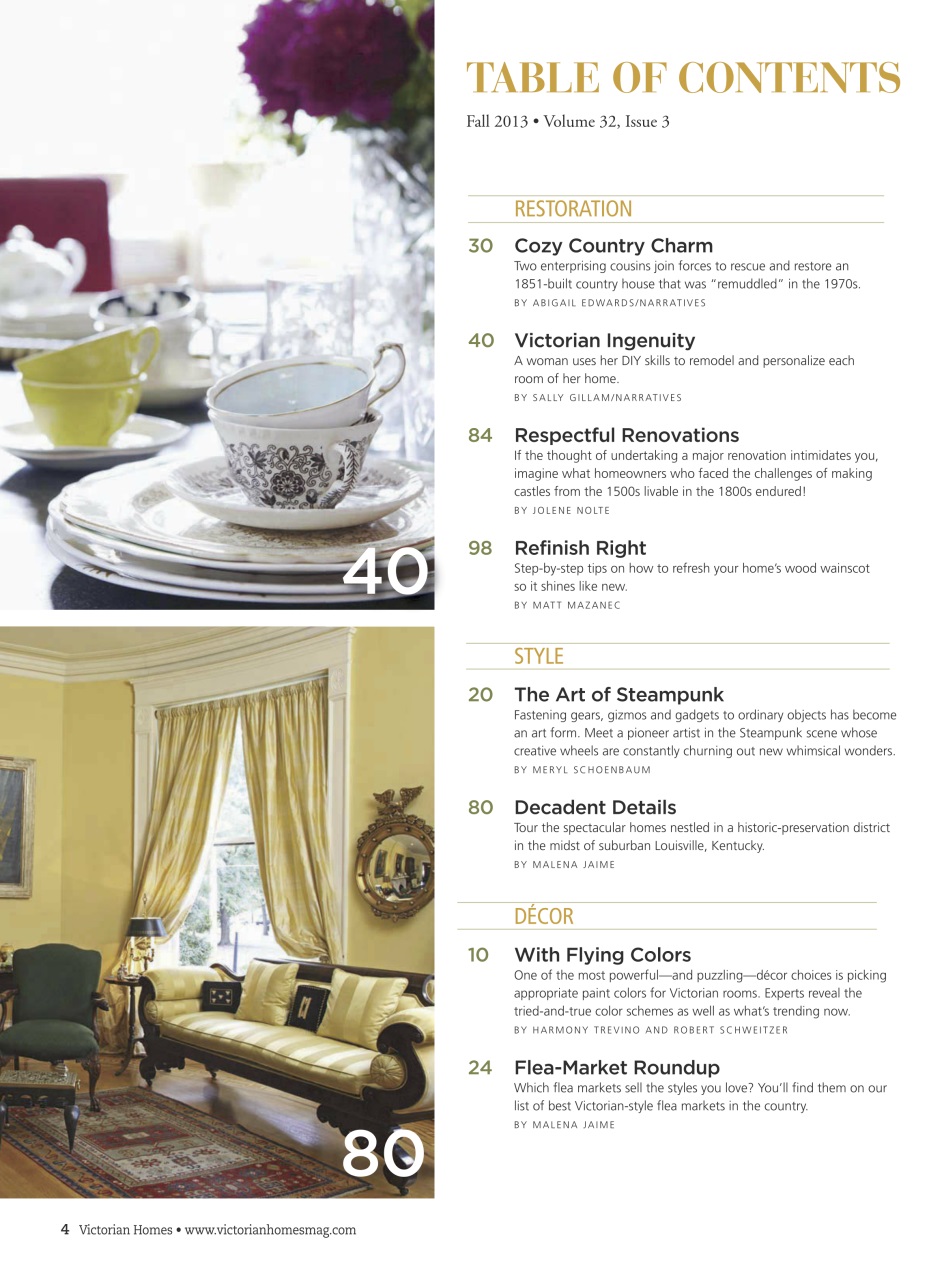 Victorian Homes Preview Pages