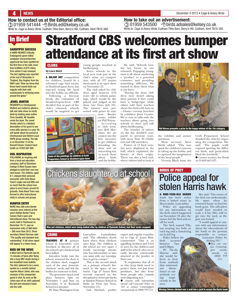 Cage & Aviary Birds Preview Pages